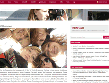 Tablet Screenshot of 17einhalb.com